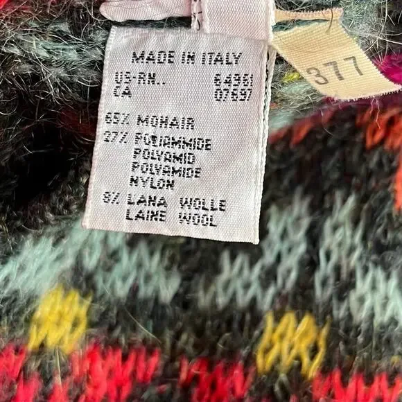 United Colors of Benetton Vintage Cardigan ASO Nadine Butler Hurley Twin Peaks S - Picture 4 of 16